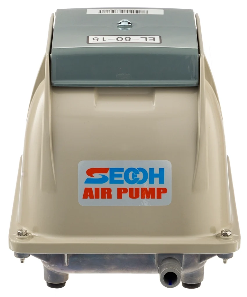 Компрессор SECOH EL80-15 (80–127 л/мин) для пруда